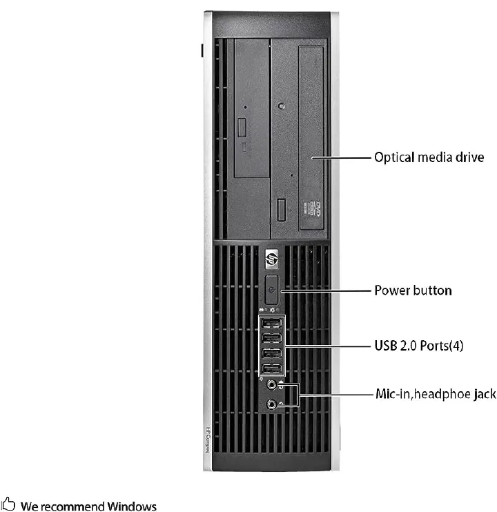 HOT SALE HP Compaq Pro 6300 SFF CPU: 2nd Gen Intel Core i5, 3.0GHz, 4 Cores, 8GB RAM cpu, 500GB HDD, USB 3.0, Windows 10 Pro 64-bit, DVD Multi, Desktop. Cheap computer, 6-Month Warranty