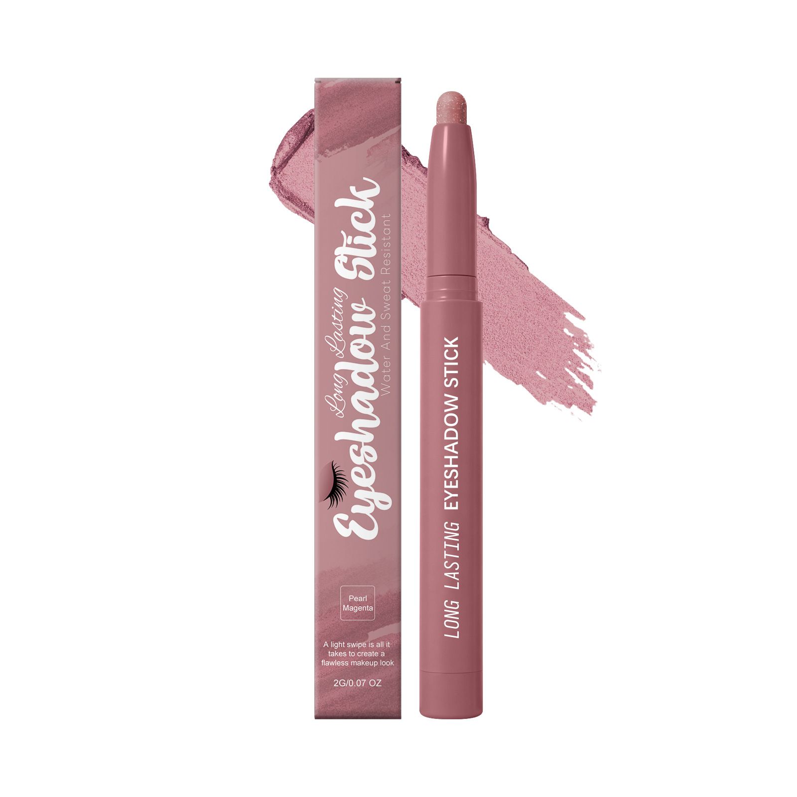 Eye shadow stick series with makeup is natural, silky, smooth, convenient, and easy to use for daily appointments. eye shadow stick is easy to use view 7