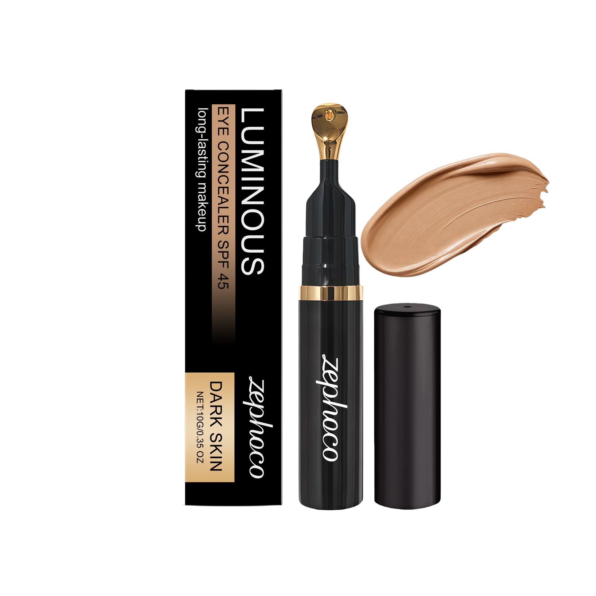 ZEPHOCO Lightening Eye Concealer Cream Natural and Concealing Eye Blemish Moisturizing and Lasting Concealer view 6