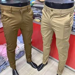 classy khaki jean