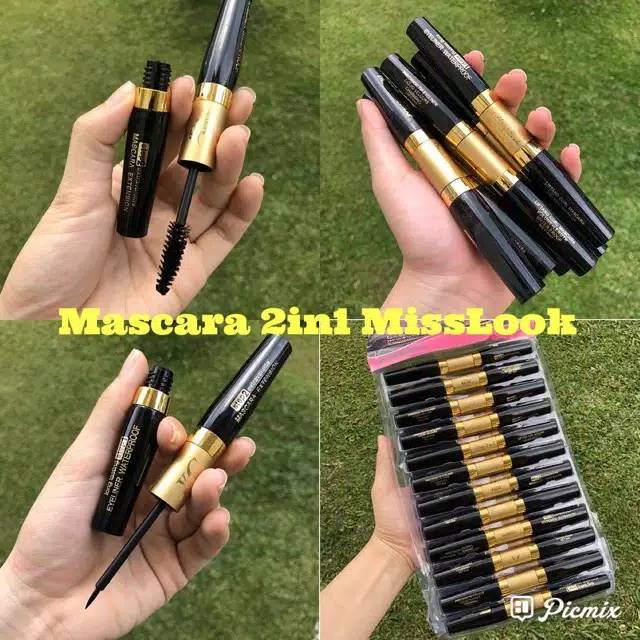 Miss Look Mascara & Eyeliner 2 IN 1
