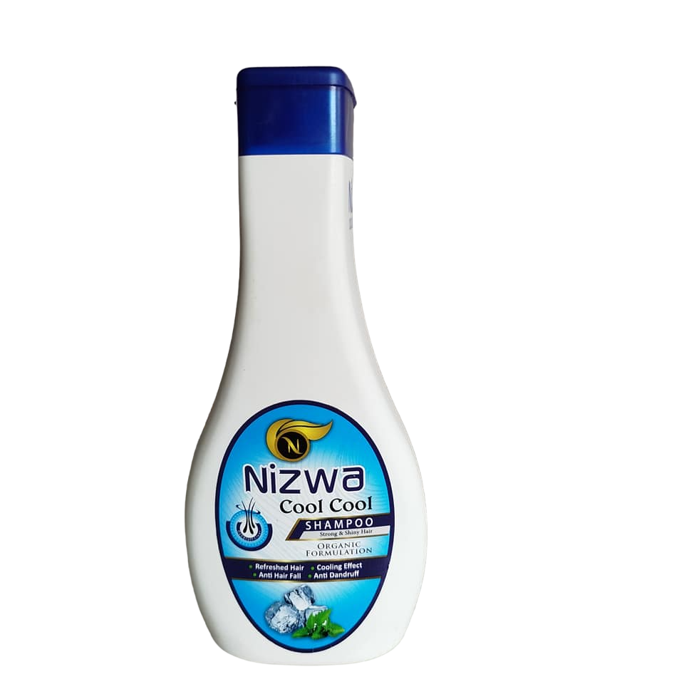 Nizwa MENTHOL Cool Cool Shampoo. Refreshes hair, Removes & Prevent Dandruffs, Prevent hair fall, Split Ends, Breakage, Cleanses hair & Scalp, Gives a Cooling effect to the scalp