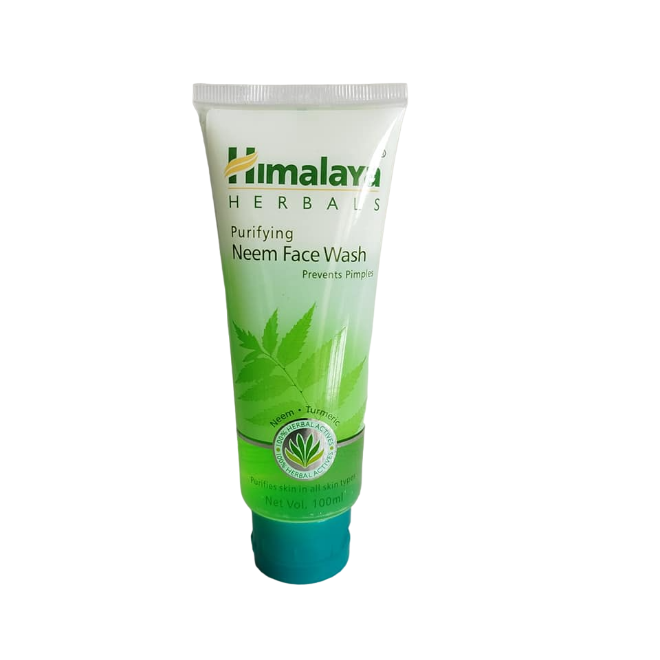 Himalaya Purifying Turmeric & Neem Face Wash. Prevents Pimples, Purifies the skin, Removes Dirt, Helps prevent and clear pimples, Moisturizes, Smooths & Softens