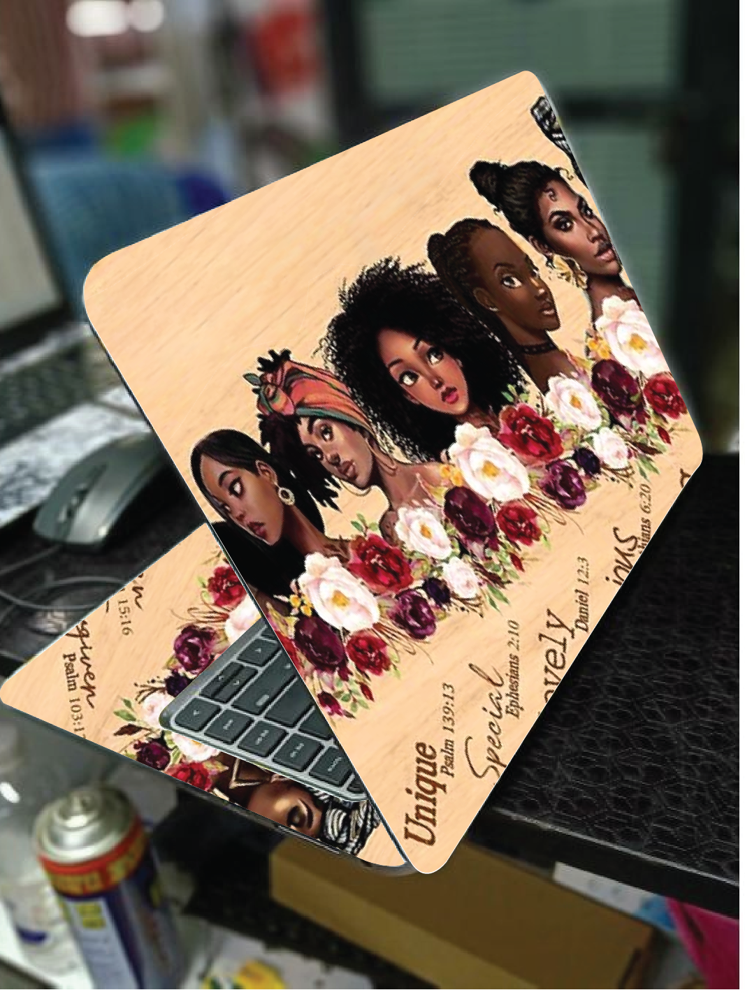 GIRLY LAPTOP SKIN/COVER/STICKER, for Laptop size 11" 13.3" 14" 15" 15.4" 15.6 Universal Vinyl Skin Sticker Cover.