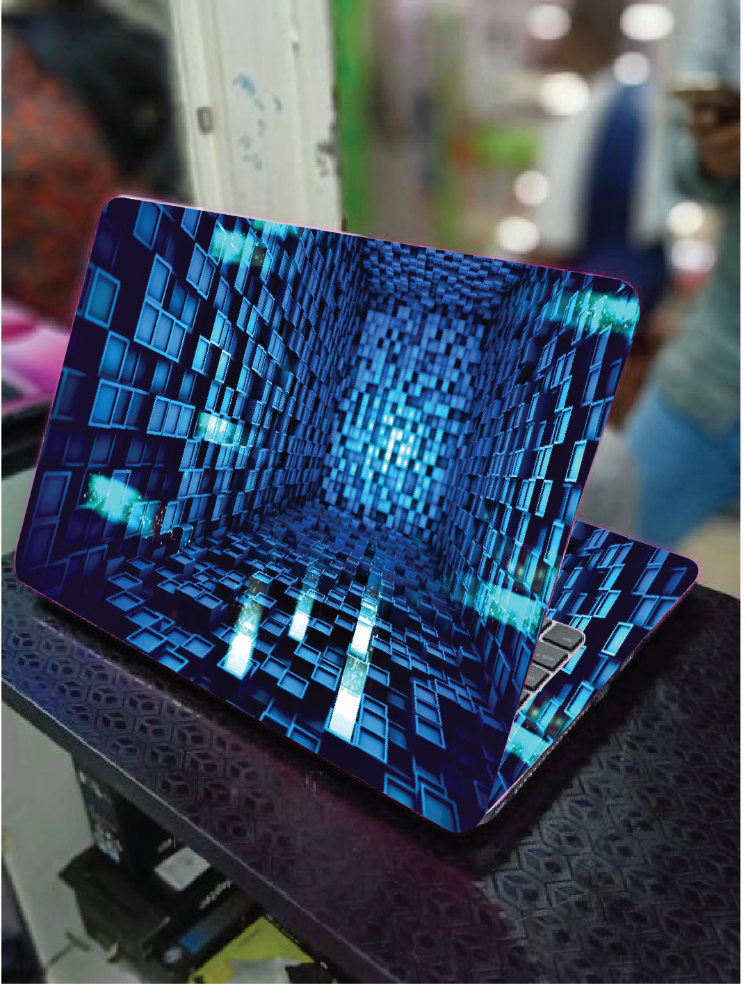 TECHNOLOGY LAPTOP SKIN/COVER/STICKER, for Laptop size 11" 13.3" 14" 15" 15.4" 15.6 Universal Vinyl Skin Sticker Cover.