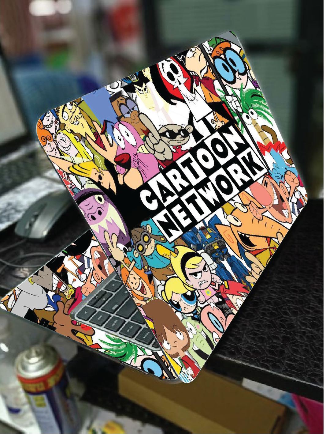 CARTOON NETWORK LAPTOP SKIN/COVER/STICKER, for Laptop size 11" 13.3" 14" 15" 15.4" 15.6 Universal Vinyl Skin Sticker Cover.