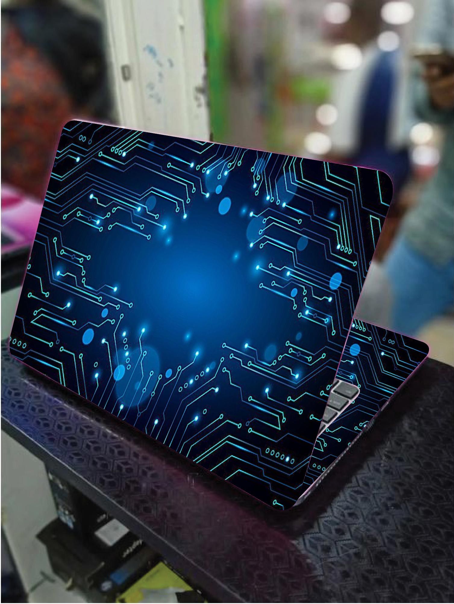 MODERN TECH LAPTOP SKIN/COVER/STICKER, for Laptop size 11" 13.3" 14" 15" 15.4" 15.6 Universal Vinyl Skin Sticker Cover.