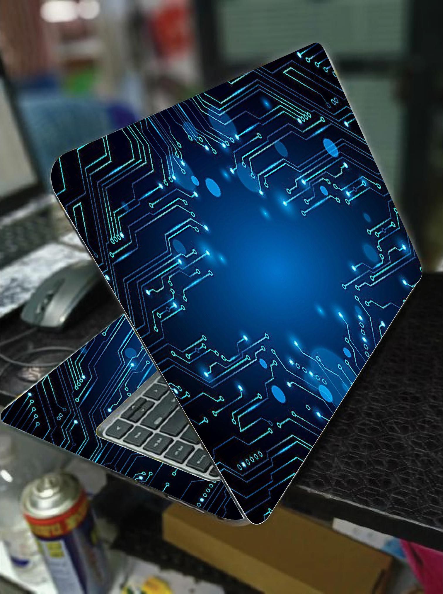 MODERN TECH LAPTOP SKIN/COVER/STICKER, for Laptop size 11" 13.3" 14" 15" 15.4" 15.6 Universal Vinyl Skin Sticker Cover.