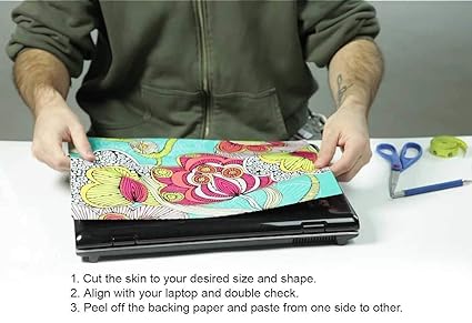 LAPTOP SKIN/COVER/STICKER (3D STONE ART), for Laptop size 11" 13.3" 14" 15" 15.4" 15.6 Universal Vinyl Skin Sticker Cover.