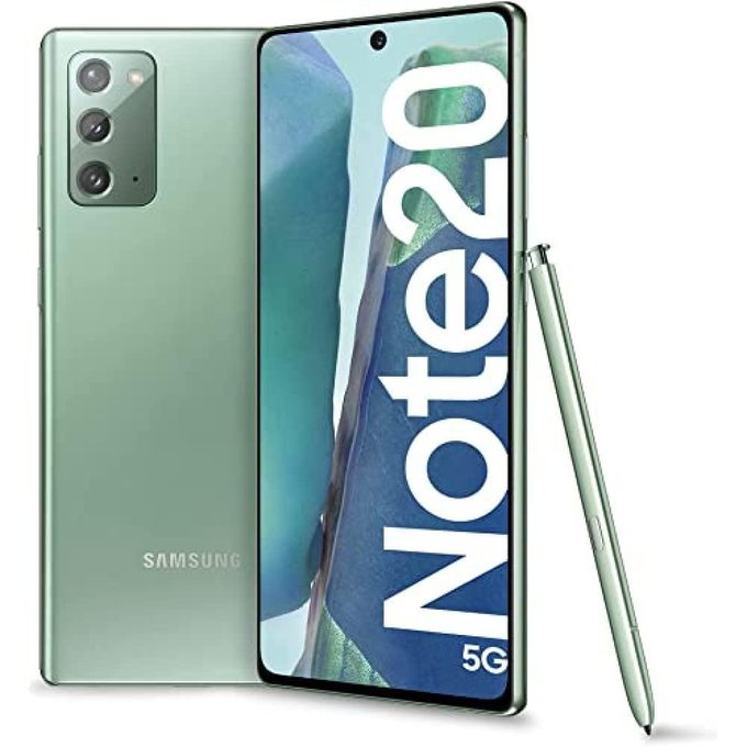 Samsung Galaxy Note20  5G 6.7" -8+128GB -single sim with e sim- Mystic Green
