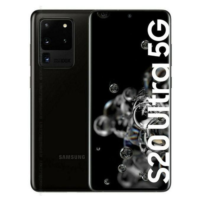 Samsung Galaxy S20 Ultra 6.9" 5G-12 +128GB-single Sim With E Sim-Midnight Black