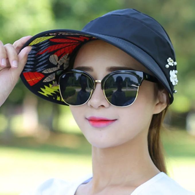 Fashion Classy Wide Open Caps Sunhats