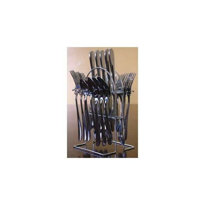 Stainless steel 24 pieces cutlery set/Stainless Steel Cutlery, Spoons, Fork, Knife D/ Set