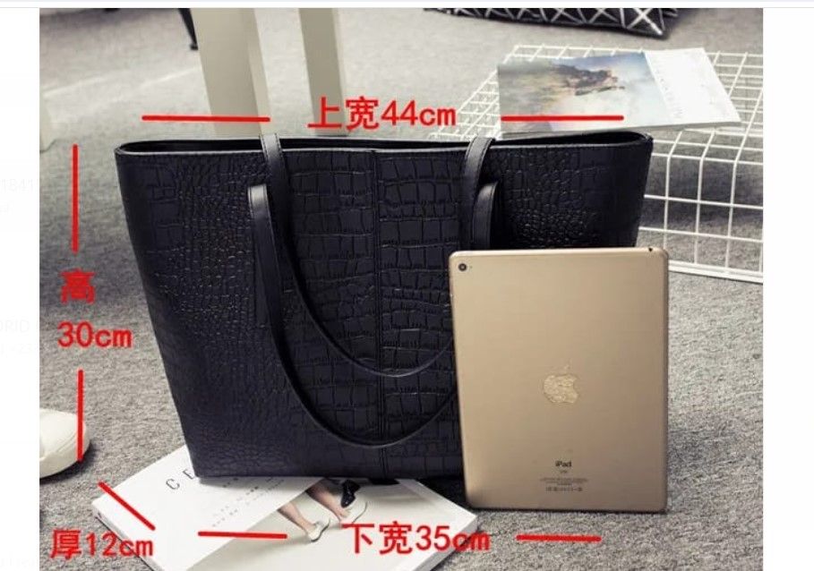 Handbag Ladies Shoulder Bags PU Leather Pattern Printing Female Casual Trend Tote Bag Women Handbags
