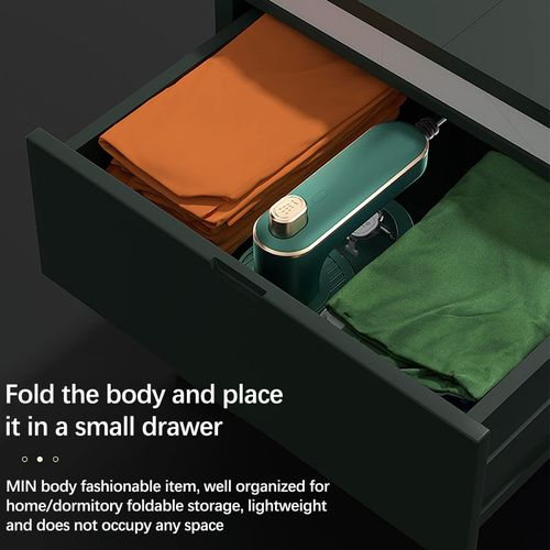Foldable Electric Dry Iron 50ml Water Tank Portable Travel Steam Iron Box