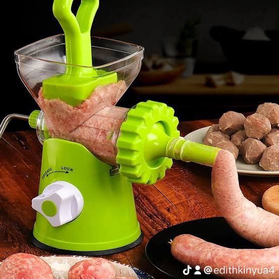 Manual Meat Mincer,Pasta Maker And Vegetables