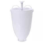 Plastic Doughnut Maker Machine Mold DIY Tool Kitchen Pastry Making Bake Ware Kitchen Accessories White Practical Moule Donut