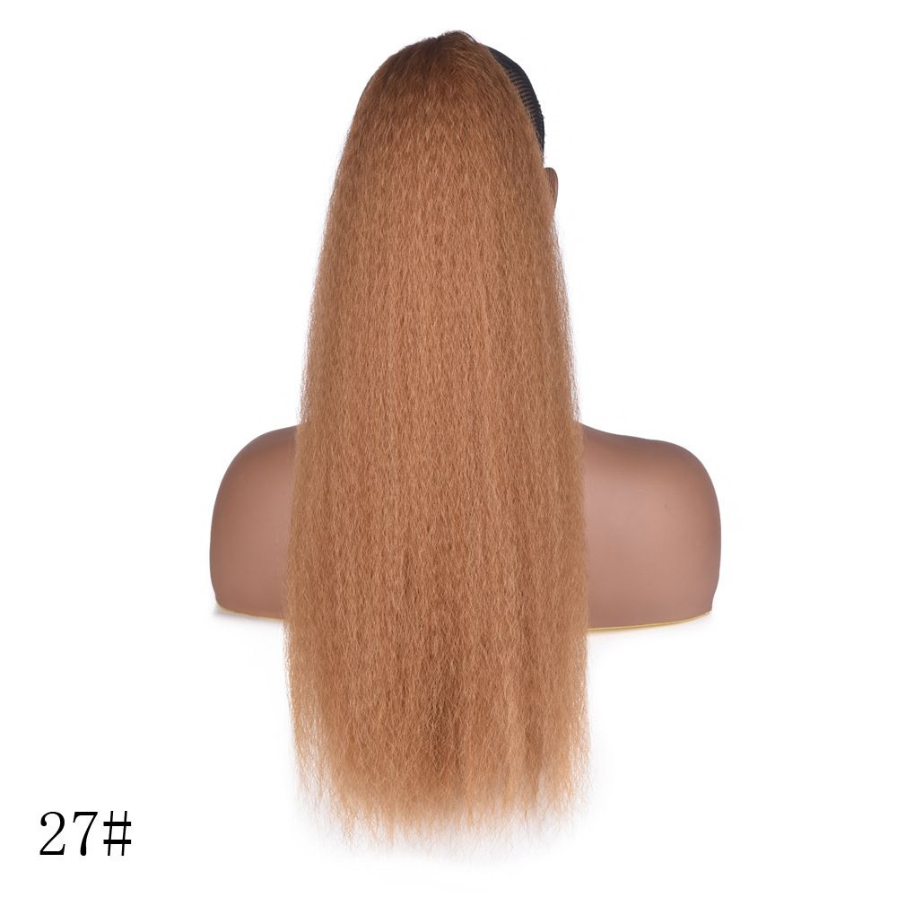 22" Sythentic Hair Extension Straight Ponytail Hair Extension for Africa Girl
