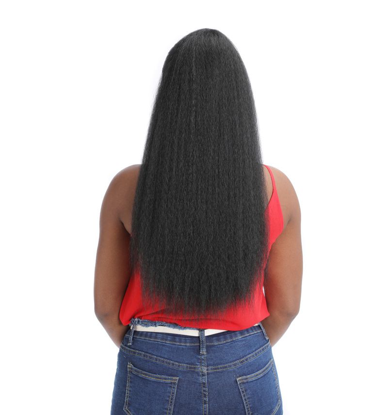 22" Sythentic Hair Extension Straight Ponytail Hair Extension for Africa Girl