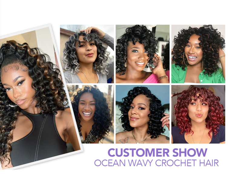 African curly dreadlocks water wave sythentic braid hair extension