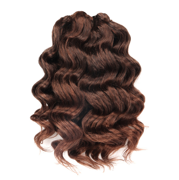 African curly dreadlocks water wave sythentic braid hair extension
