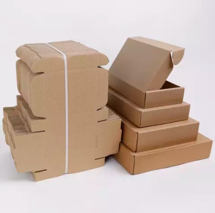 50 Cardboard boxes High quality Packaging boxes Kraft paper boxes business packaging