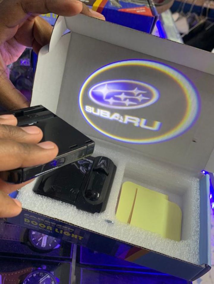 2pcs LED Car Door Lights Car Logo Projectors Shadow light Smart Upgraded look for your car.