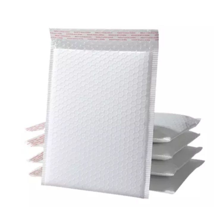 25pcs White bubblewrap Self seal Bubblewrap mailers shipping and packaging