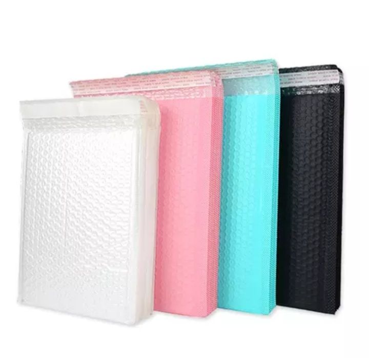 25pcs White bubblewrap Self seal Bubblewrap mailers shipping and packaging