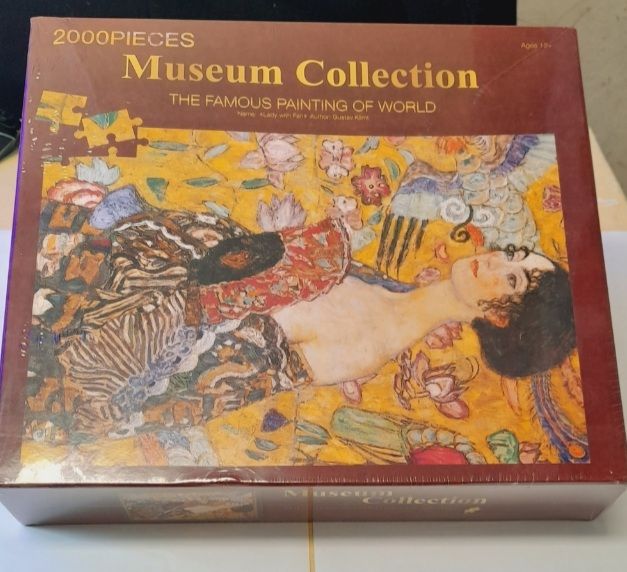 2000 pieces museum collection jigsaw puzzle.