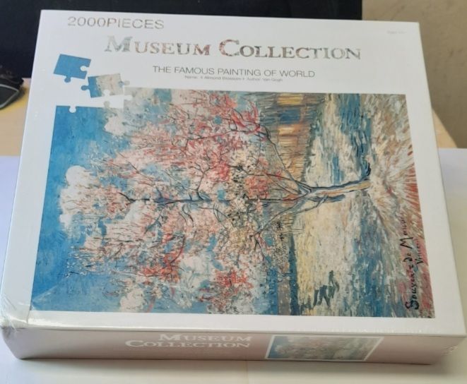 2000 pieces museum collection jigsaw puzzle.