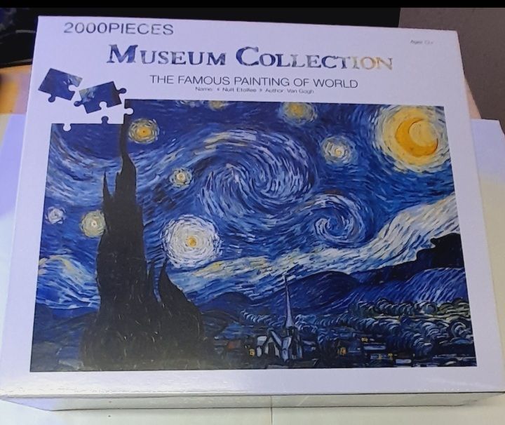 2000 pieces museum collection jigsaw puzzle.