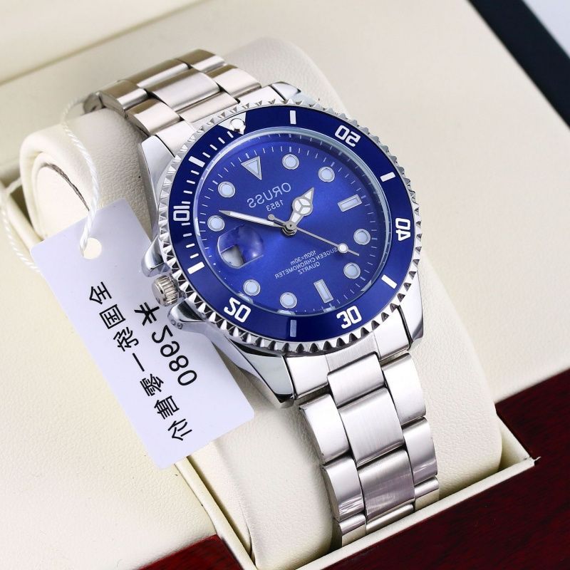 Swiss Brand Authentic Quartz Watch Men's Watch Business Leisure Fashion Watch Waterproof Night Light Calendar High nd Men's Watch Party Dating Fashion Accessories