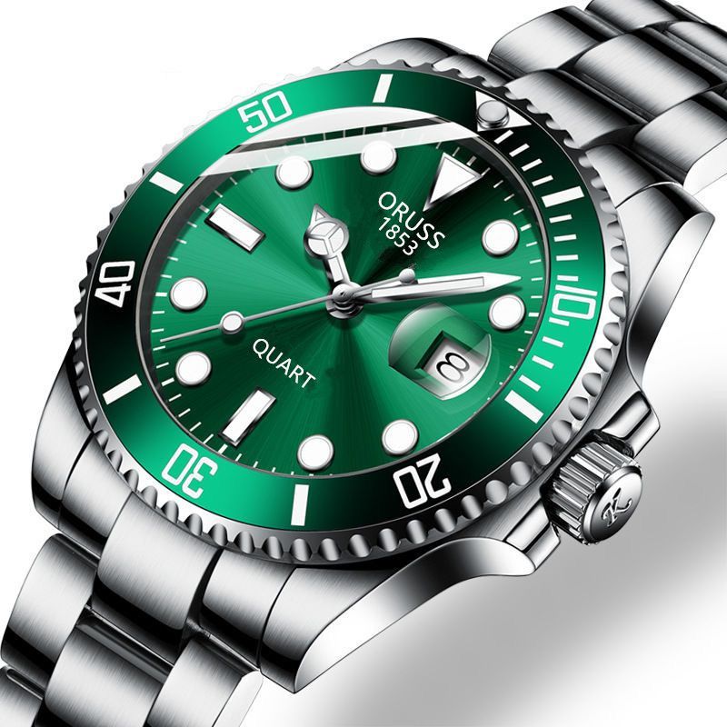 Swiss Brand Authentic Quartz Watch Men's Watch Business Leisure Fashion Watch Waterproof Night Light Calendar High nd Men's Watch Party Dating Fashion Accessories