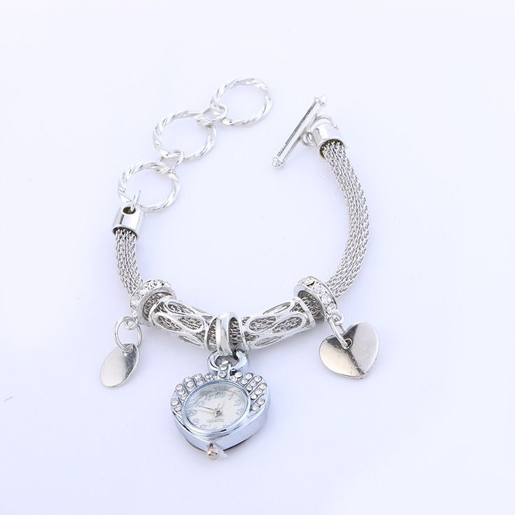 2024 New Product Hot Selling Love Bracelet Watch Hot Selling Women's Watch Fashion Light Luxury Bracelet Watch Diamond Bracelet Watch Birthday Party Gift Accessories