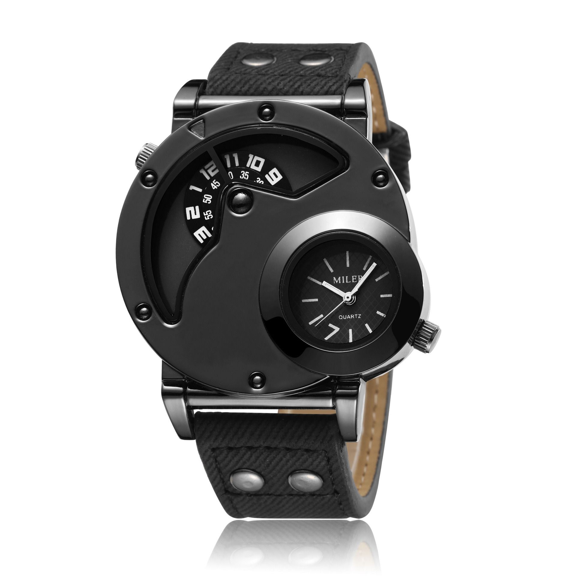 Fashion Outdoor Sports Watch Men's Outdoor High End Personalized Watch Men's Sports Watch Leisure Watch Outdoor High End Men's Personalized Watch Large Dial Double Movement Personalized Watch