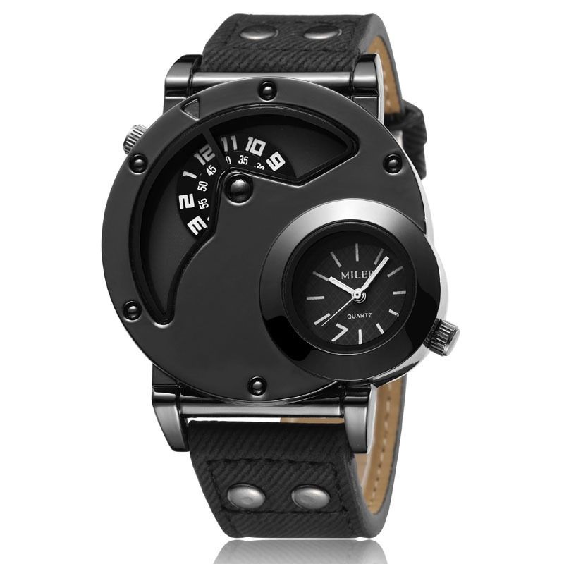 Fashion Outdoor Sports Watch Men's Outdoor High End Personalized Watch Men's Sports Watch Leisure Watch Outdoor High End Men's Personalized Watch Large Dial Double Movement Personalized Watch