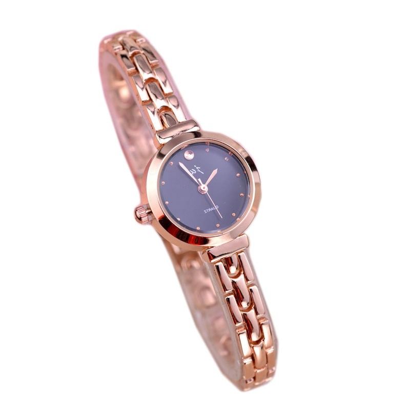2022 New Year Birthday Gift Fashion Fresh New Women Casual Dress Metal Quartz Watch Lady Female Girl Students Bracelet College Wrist Watch