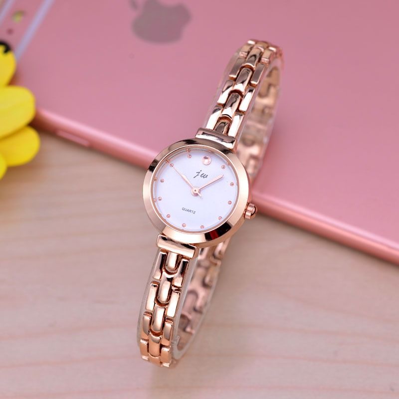 2022 New Year Birthday Gift Fashion Fresh New Women Casual Dress Metal Quartz Watch Lady Female Girl Students Bracelet College Wrist Watch
