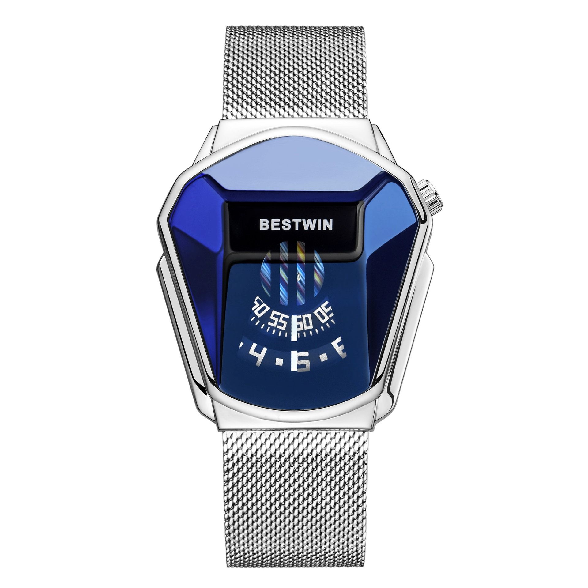 2024 Africa Luxury 30M Waterproof Bestwin  Doctor Pass Watch Tiktok Personality Motorcycle Women's Watch Ladies Quartz Couple Watch Lovers' Ladies Leisure Metal Watches+ Girlfriends Wife's Gift