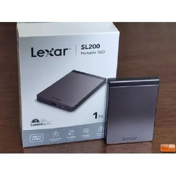Lexar SL200 NEW STOCK Portable External SSD 1TB 3 MONTHS WARRANTY