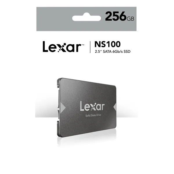 Lexar NS100 2.5” SATA 6Gb/s 256GB Solid-State Drive