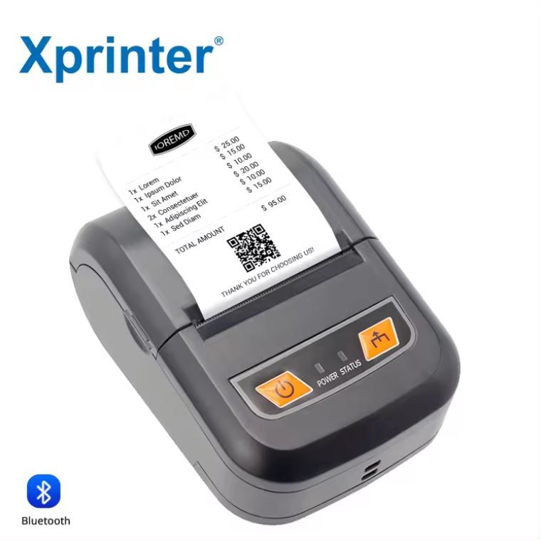 Xprinter XP-P503A Wireless 58mm Bluetooth Receipt Printer Mini Portable Printer