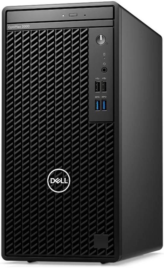 Dell OptiPlex 3000 Desktop Computer - Intel Core i3 12th Gen i3-12100 Quad-core (4 Core) 3.30 GHz - 4 GB RAM DDR4 SDRAM - 256 GB M.2 PCI Express NVMe 3.0 x4 SSD