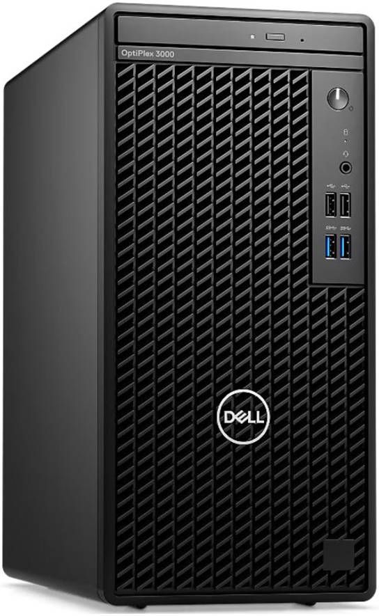 Dell OptiPlex 3000 Desktop Computer - Intel Core i3 12th Gen i3-12100 Quad-core (4 Core) 3.30 GHz - 4 GB RAM DDR4 SDRAM - 256 GB M.2 PCI Express NVMe 3.0 x4 SSD