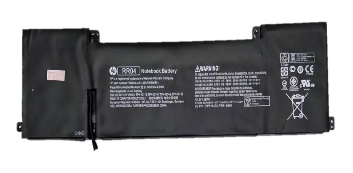 ORIGINAL HP RR04XL BATTERY BLACK Omen 15, Omen 15-5001NA, Omen 15-5001NS, Omen 15-5012TX, Omen 15-5014TX, OMEN 15-5014TX(K5C65PA), OMEN 15-5016TX(K8T62PA), Omen 15-5113TX(M4X89PA), Omen 15-5114TX(M4X9