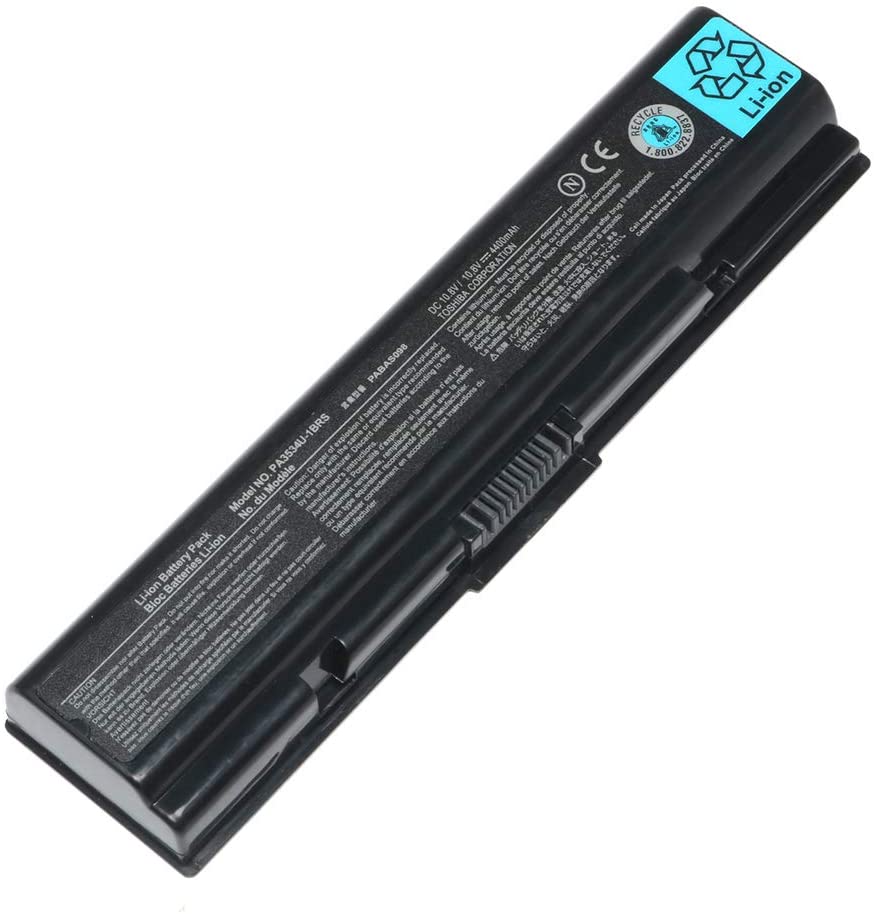 Toshiba PA3534U-1BAS pa3535 v000100760 PABAS098 PABAS099 pa3534-1brs pa3534u-1brs Satellite a305d a203 Replacement Laptop Battery