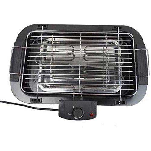 Indoor Smokeless Electric Barbeque Grill. Three Pin Plug, 220V 2000 Watts.