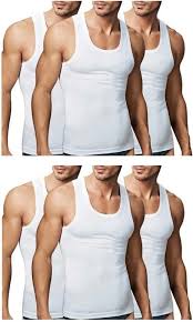 Yarrison 100%COTTON QUALITY VEST FITTED (3Pieces)