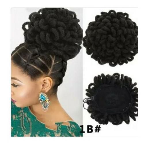 Fashion large dreadlock natural Ponytail hair extension black